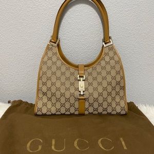 Vintage Gucci Jackie Canvas GG